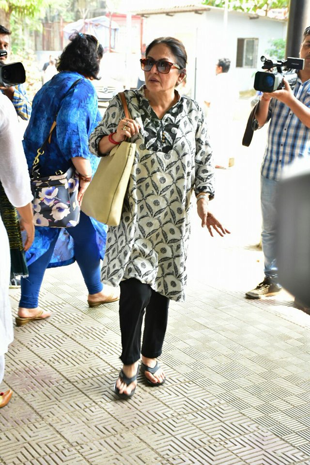 Celebs at Shammi funeral