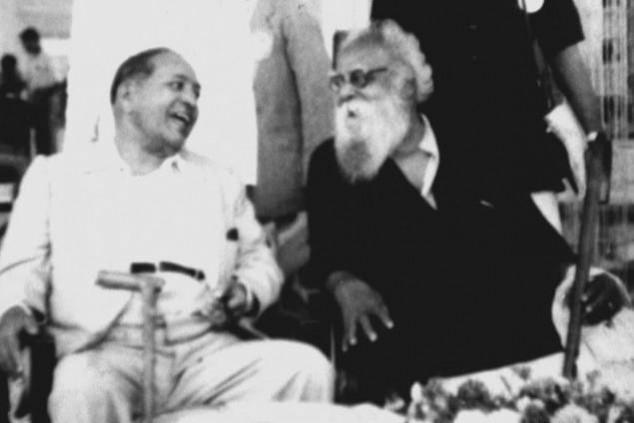 In picture: Periyar EV Ramasamy with BR Ambedkar. Periyar EV Ramasamy with BR Ambedkar