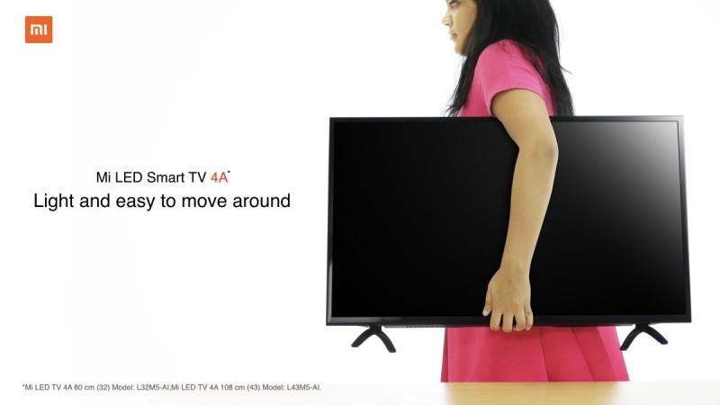 The 32-inch Mi TV 4A costs Rs 13,999 and the 43-inch Mi TV 4A is priced at Rs 22,999. Xiaomi Mi TV 4A series launched in India