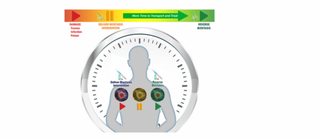 Biostasis program envisions to increase the life expectancy of a critically injured soldier. Biostasis Program, US Department of Defense (DOD) , Defense Advanced Research Projects Agency (DARPA)