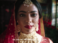 A scene from the United Colors of Benetton #UnitedByHalf campaign in India