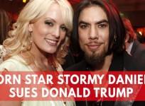 Stormy Daniels sues Trump over hush agreement