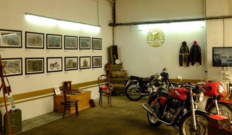Vintage is a unique concept targeted at Royal Enfield motorcycle connoisseurs. Royal Enfield, RE Vintage