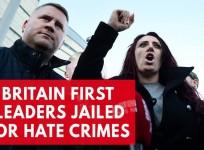 Britain first leaders who President Trump retweeted jailed for hate crimes