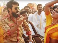 Ram Charan and Samantha in Rangasthalam song Rangamma Mangamma