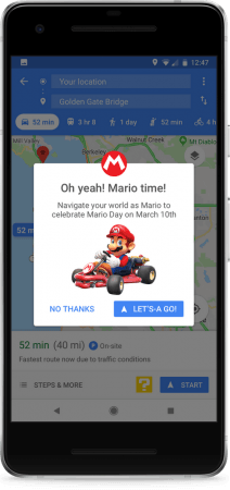 Putting Mario on the Map