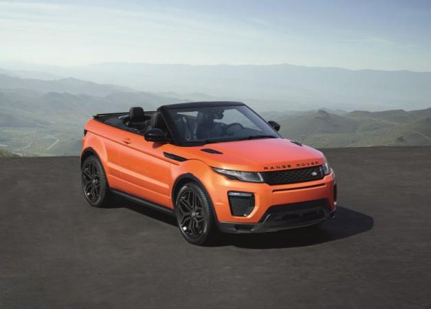 Range Rover Evoque Convertible India  . An Suv And A Convertible And Bearing A.