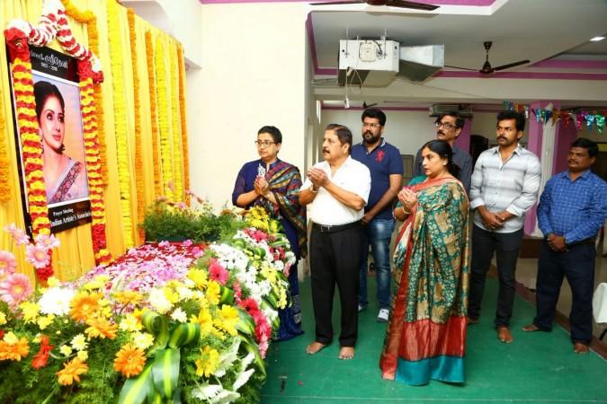 Sridevi Condolence Meet in Chennai