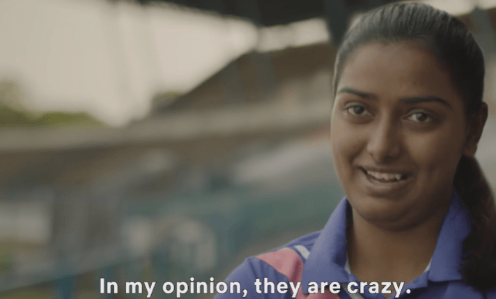 A clip from the Netflix film, Ladies First. A clip from the Netflix film, Ladies First.