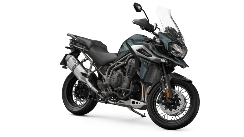 The Tiger 1200 comes powered by 1215 cc, in-line triple-cylinder engine. 2018 Tiger 1200