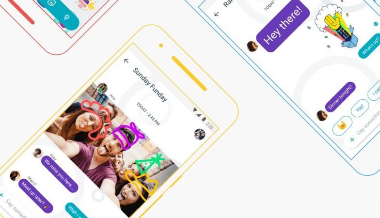 Google's Allo messaging app Google's Allo messaging app