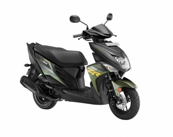 Yamaha Ray ZR in Green color Yamaha Ray ZR