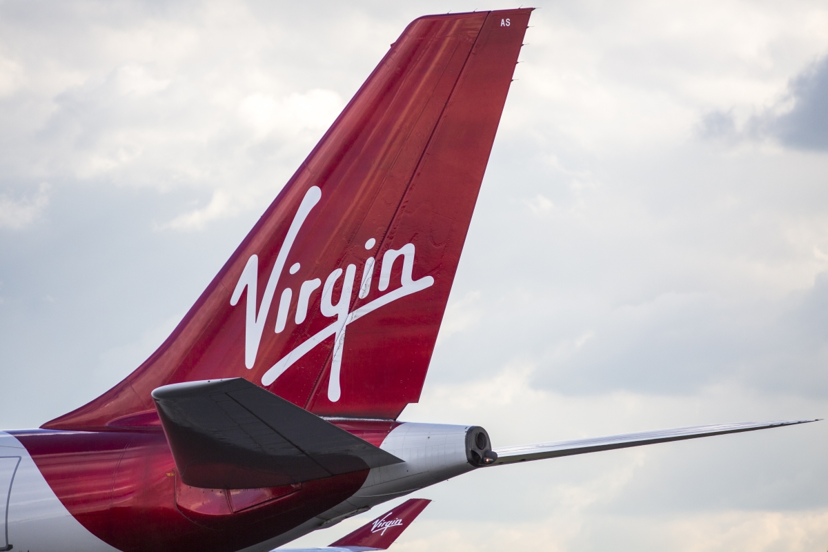 Watch Virgin Atlantic Stewardess Caught Two Strangers