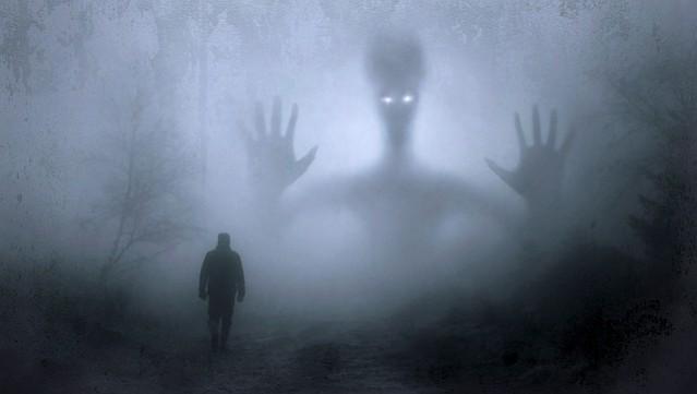(Picture for representation) The orb shaped object was seen eerily moving across the camera's screen. Ghost