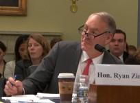 Ryan Zinke said Konnichiwa when asked about Japanese Internment Camps