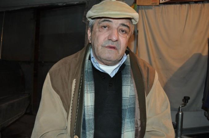 Constantin Reliu, 63 is pictured at his place in the eastern town of Barlad, on March 16, 2018. Constantin Reliu