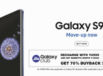 Samsung Galaxy S9 on Jio.com