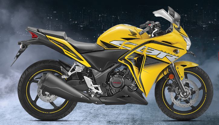 2018 Honda CBR 250R in Pearl Sports Yellow color 2018 Honda CBR 250R