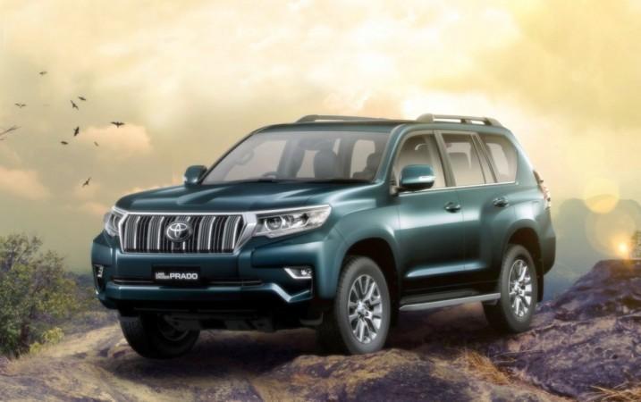 New Land Cruiser Prado made India debut at Auto Expo 2018 2018 Toyota Land Cruiser Prado