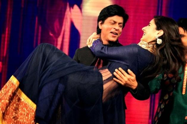 SRK and Katrina Kaif adorable moment Shah Rukh Khan and Katrina Kaif