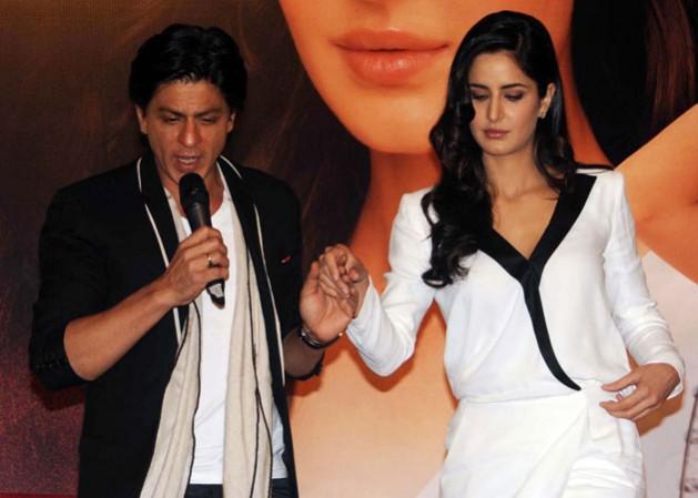 SRK and Katrina Kaif adorable moment Shah Rukh Khan and Katrina Kaif