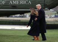 Melania Trump and Donald Trump
