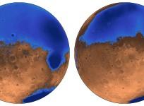 Martian oceans