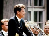 John Fitzgerald Kennedy (1917-63), pictured in the 1960s in the USA.