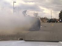 Good samaritans pull man from burning car crash