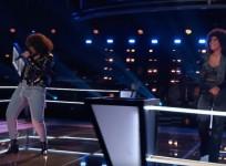 Kelsea Johnson and Jordyn Simone perform Don't Let Go (Love) by En Vogue on The Voice season 14