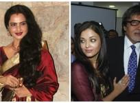 Rekha wants to be close to Amitabh Bachchan and family though Aishwarya