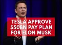 Elon Musk could earn more than $50 billion from Tesla pay package