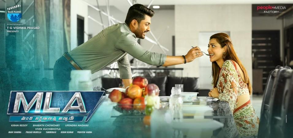 Nandamuri Kalyan Ram and Kajal Aggarwal in MLA Nandamuri Kalyan Ram and Kajal Aggarwal in MLA