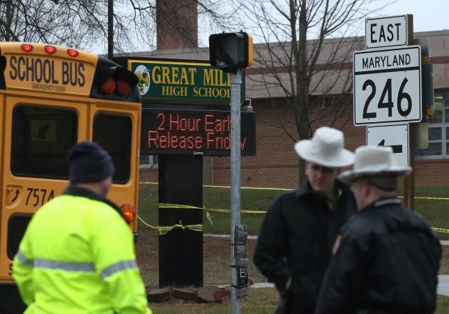 Shooting Reported At Great Mills High School In Maryland Great Mills High School In Maryland