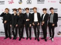 Boy band BTS (Bangtan Boys) arrive at 2017 Billboard Music Awards in Las Vegas, Nevada, U.S.