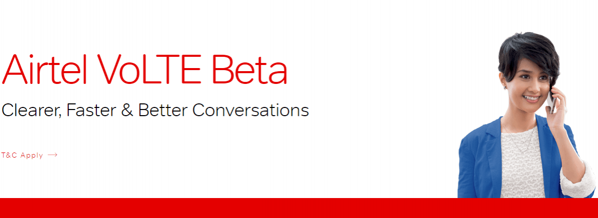 Airtel VoLTE beta testing begins in select circles Airtel VoLTE beta testing begins in select circles