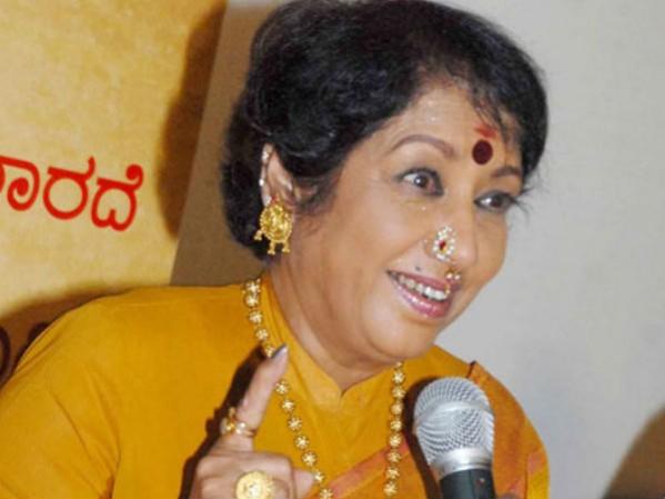 Kannada actress Jayanthi hospitalised. Kannada actress Jayanthi hospitalised