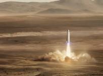 BFR landing on Mars