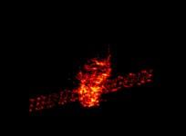 Tiangong-1 radar images