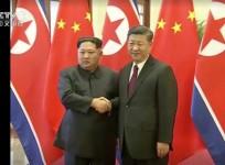 Kim Jong Un and Xi Jinping