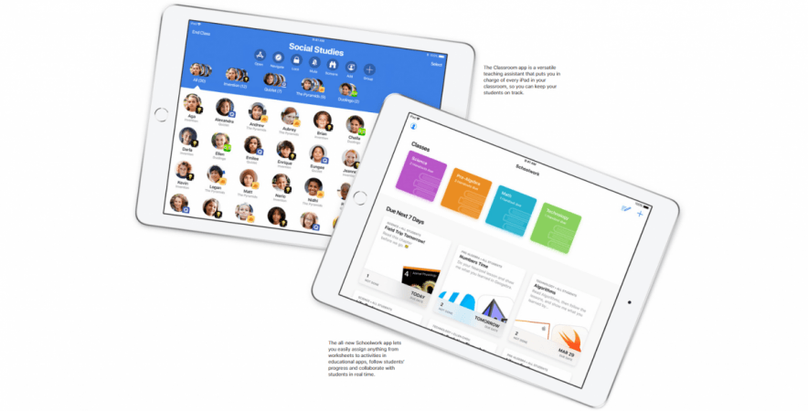 Apple Schoolwork helps mentors to easily distribute and collect assignments, keep an eye on student progress in educational apps and also collaborate one on one with students from anywhere, in real time. Apple, Classroom, Schoolwork, Education event