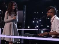 Team Alicia's Livia Faith and Terrence Cunningham performing the song Stars by Grace Potter and the Nocturnals on The Voice season 14