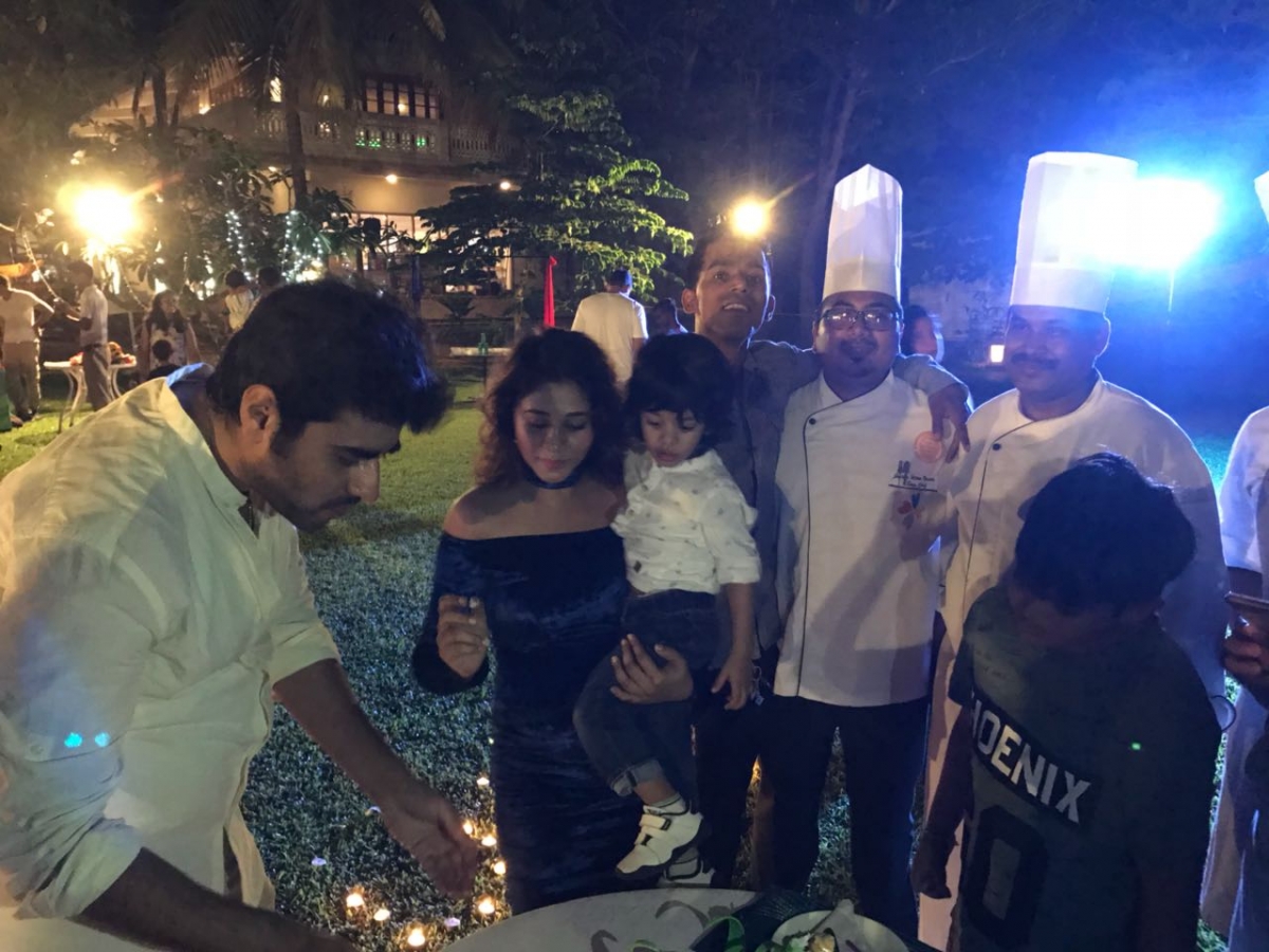 Amrapali's son Kabir's birthday celebration Amrapali's son Kabir's birthday celebration