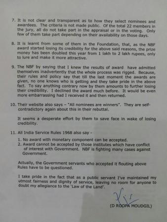 D Roopa rebuttal 2