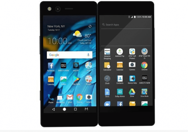 ZTE, Axom M, foldable phone,