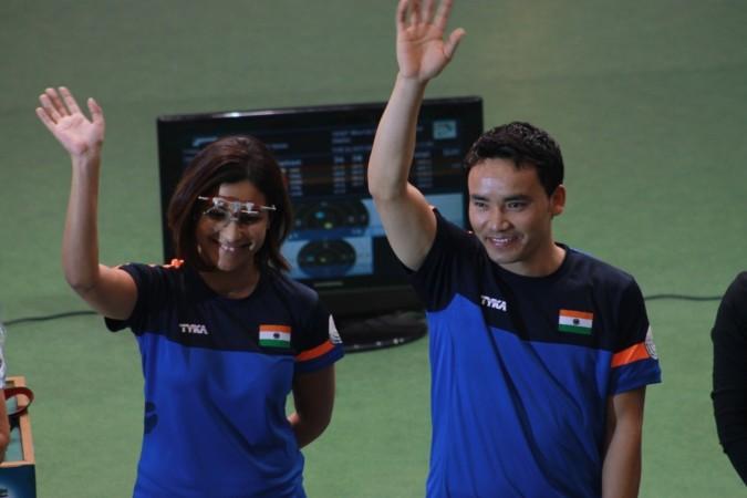 Jitu Rai and Heena Sidhu