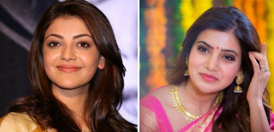 Kajal Aggarwal and Samantha, the actresses with most 100 crore movies at box office in South films. Kajal Aggarwal-Samantha