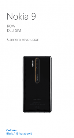Nokia 9 will reportedly feature a triple camera setup at the back Nokia 9 back