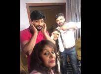 Bhandari brothers on Rapid Rashmi's show