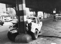 Road accident car